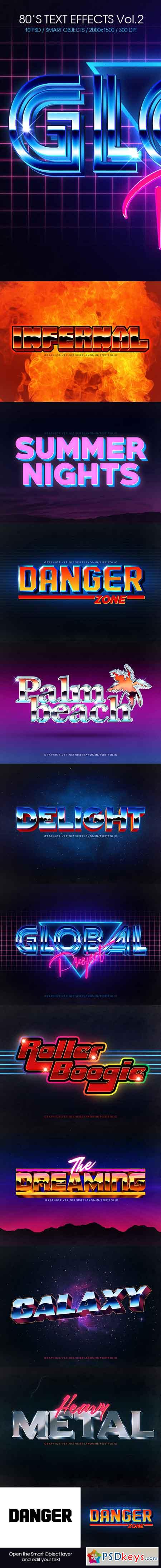 80s Text Effects Vol.2 22668969