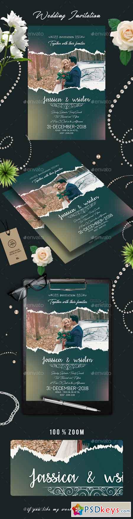 Wedding Invitation Card 22657955