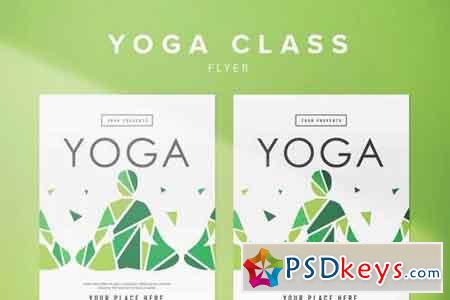Yoga Class Flyer