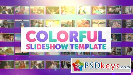 Colorful Slideshow 22043785 After Effects Template