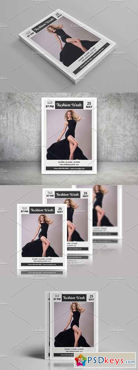 Fashion Week Flyer Template-V735 2189694