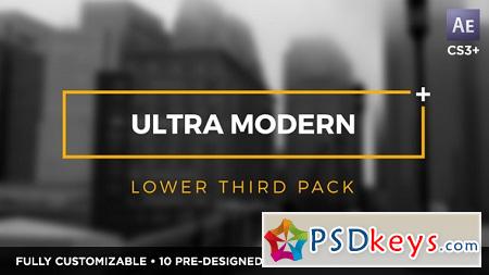 Ultra Modern Titles and Lower Thirds 15092396 After Effects Template
