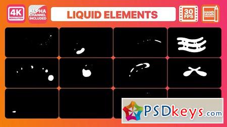 Pond5 Liquid Shapes And Titles 096276805 After Effects Template