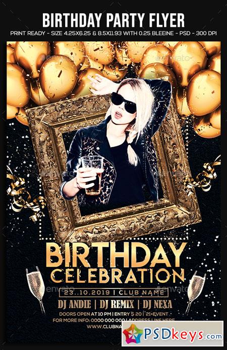 Birthday Party Flyer 22664926