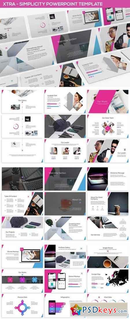 Xtra - Simplicity Powerpoint Template