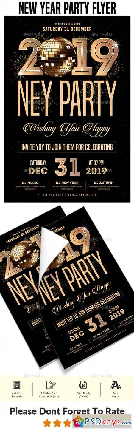 New Year Party Flyer 22710042