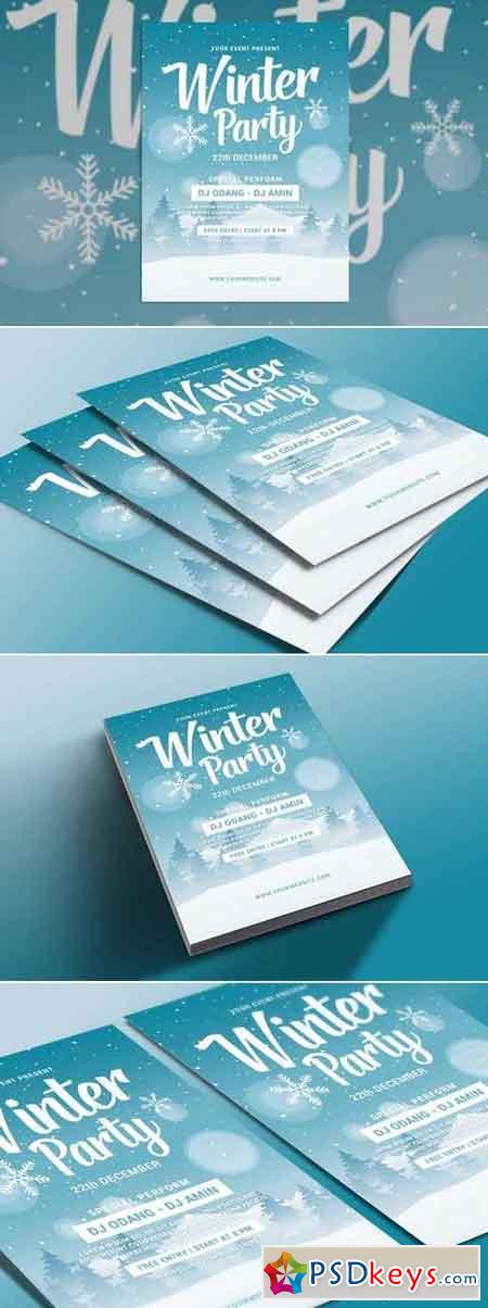 Winter Party Flyer