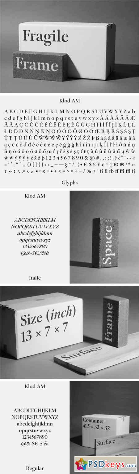 Klod Typeface