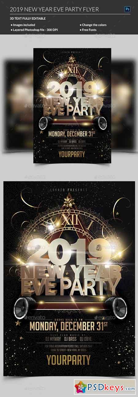 New Year Party Flyer 22734567