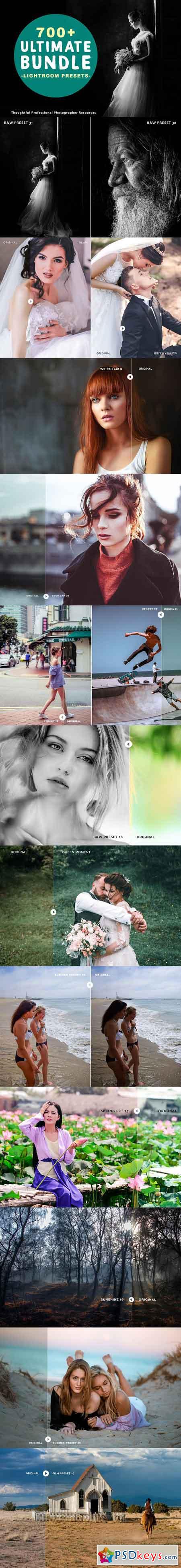 700+ Lightroom Presets Bundle 3061618