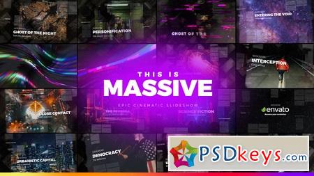 Massive Epic Cinematic Slideshow 22111031 After Effects Template