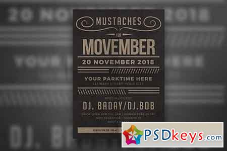 Movember Fest Flyer