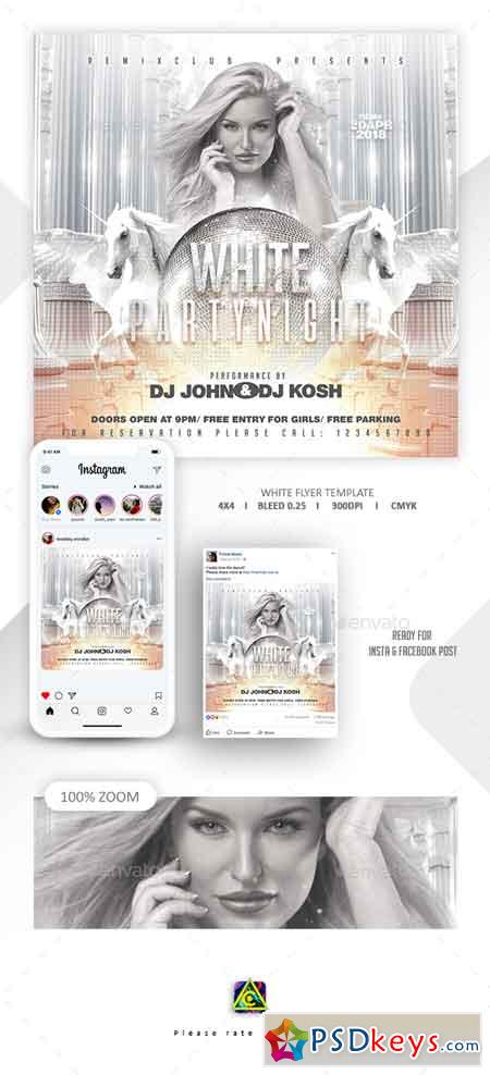 White Party Template 22761213