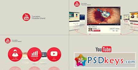 My Youtube and Vimeo Channel 7862119 After Effects Template