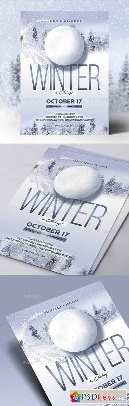 Winter Event Flyer 18547118