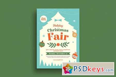 Holiday Christmas Fair Flyer