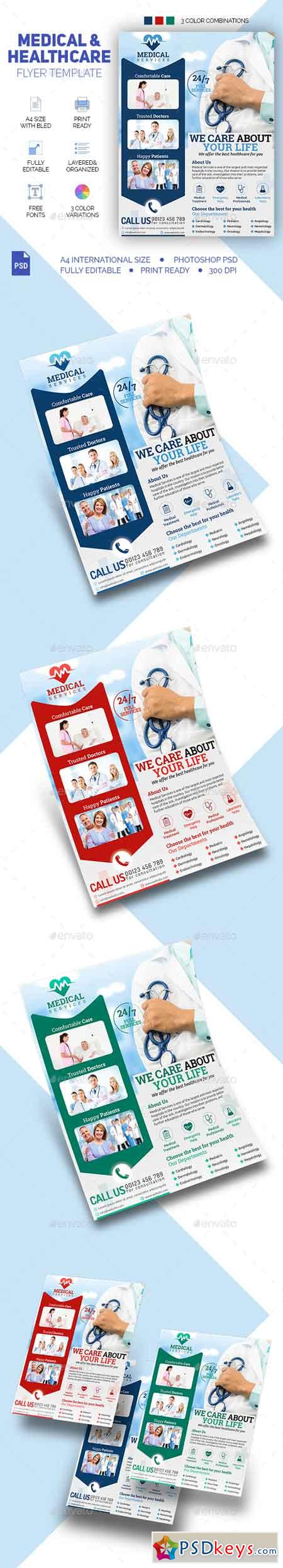 Medical & Healthcare Flyer 22730948