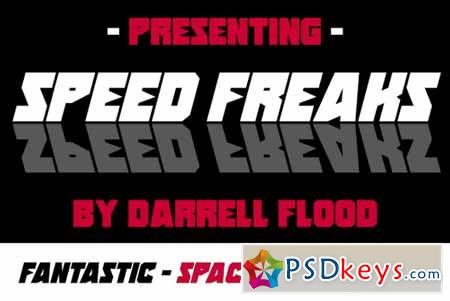 Speed Freaks Font