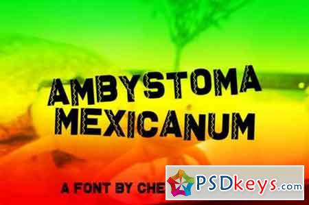 Ambystoma Mexicanum Font