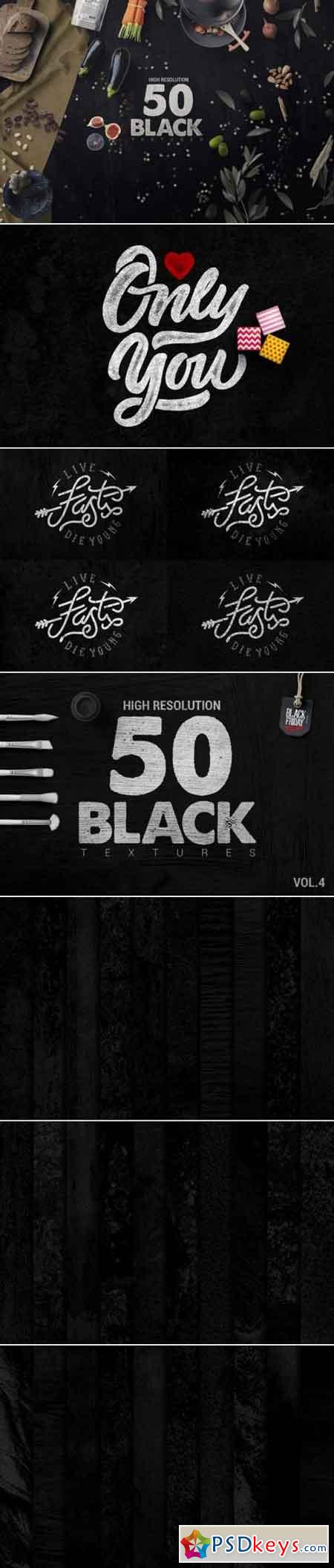 50 Black Textures vol.4 3187563