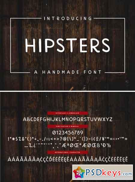 Hipsters Font