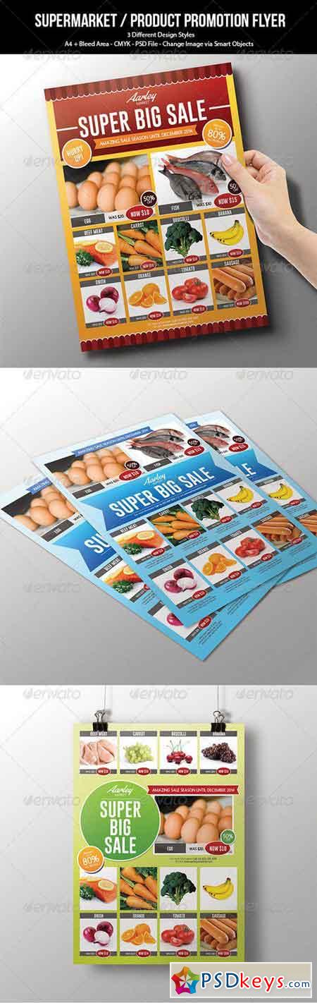 Supermarket Product Promotion Flyer 7245418