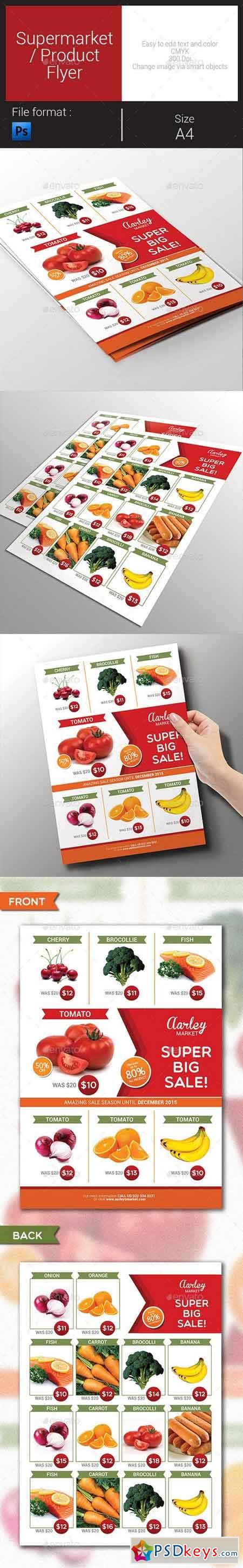 Supermarket Product Flyer 9164447