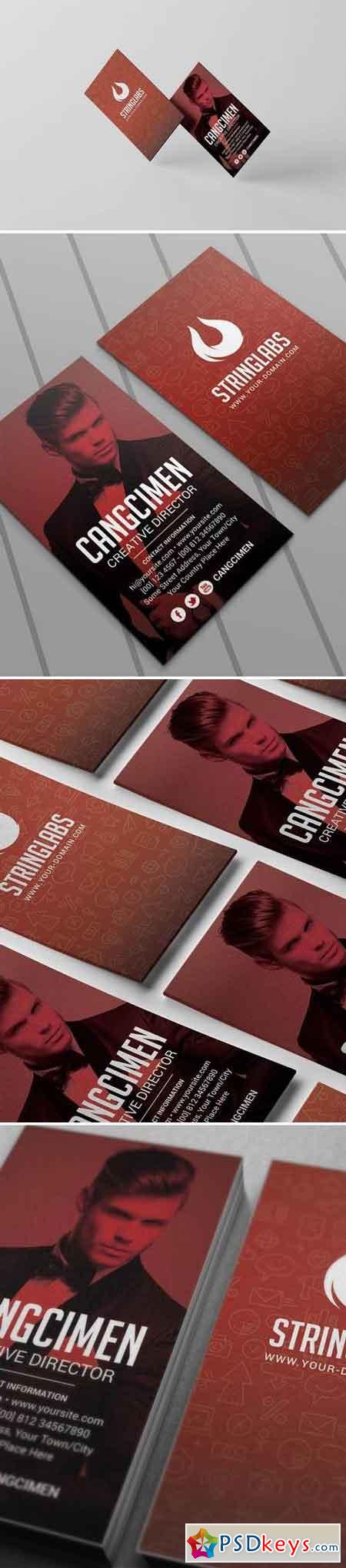 The Red - Business Card Template
