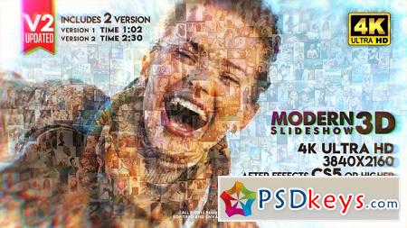 Modern Slideshow 3D V2 22607451 After Effects Template