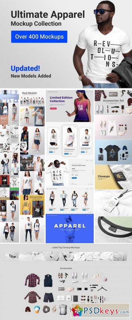Ultimate Apparel Mockup Collection 1575498