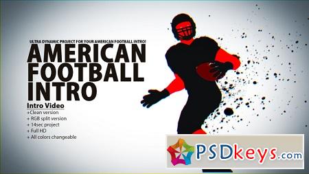 American Football Intro 22898554 After Effects Template