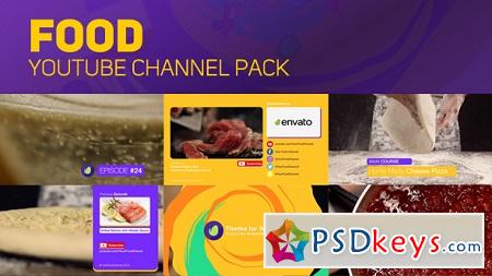 Youtube Food Channel Package 18925656 After Effects Template