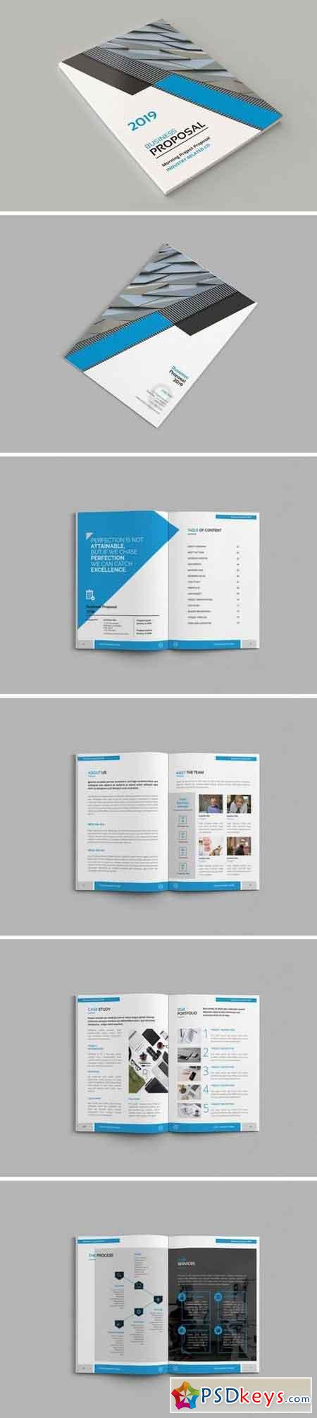 Yuzn - A4 Proposal Brochure Template