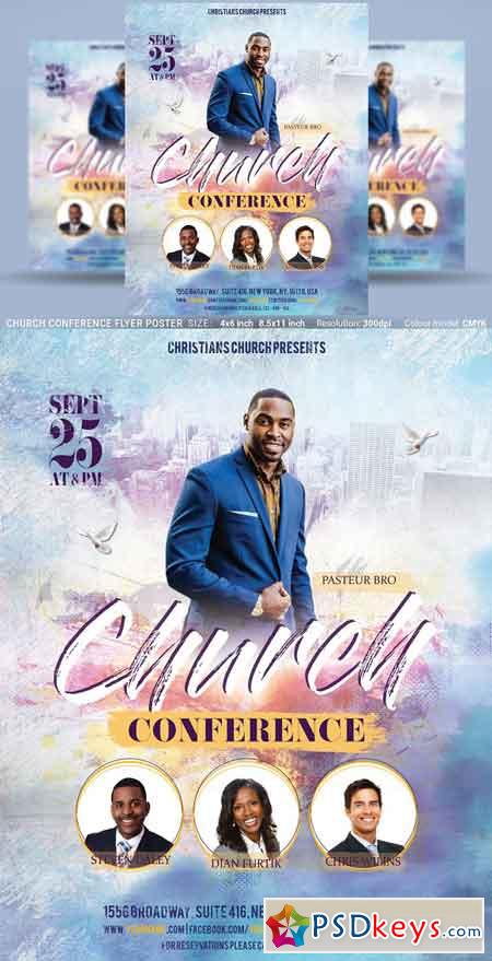 Church Conference Flyer Poster 3213333