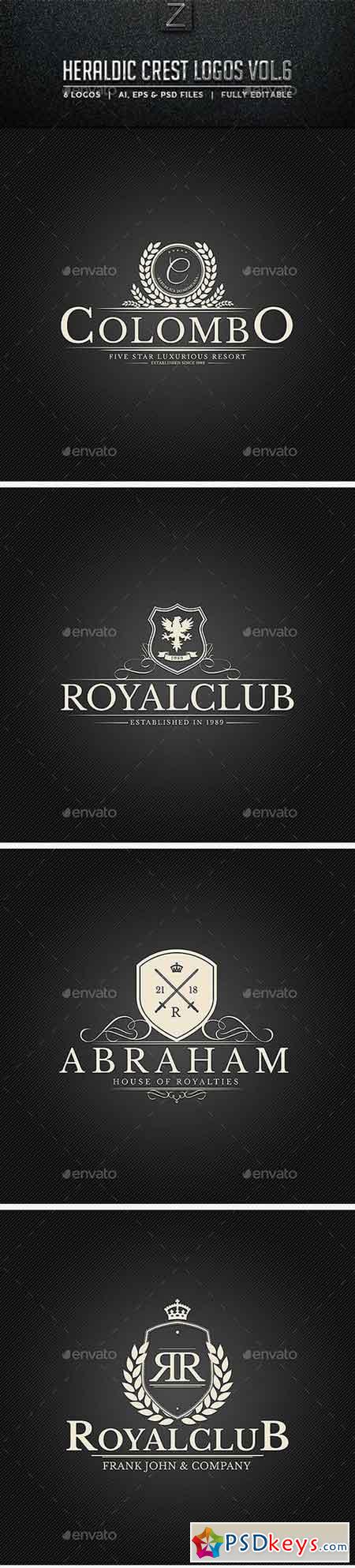Heraldic Crest Logos Vol.6 10256199
