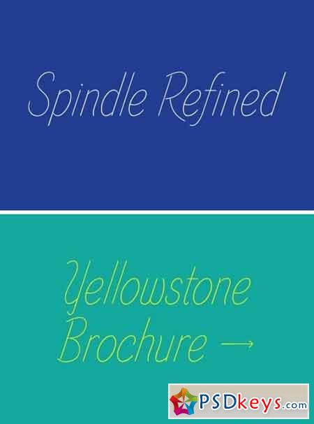 Spindle Refined Font