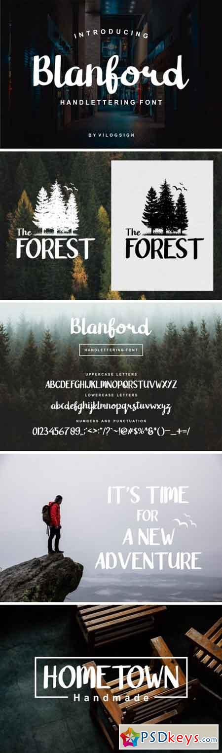 Blanford Font
