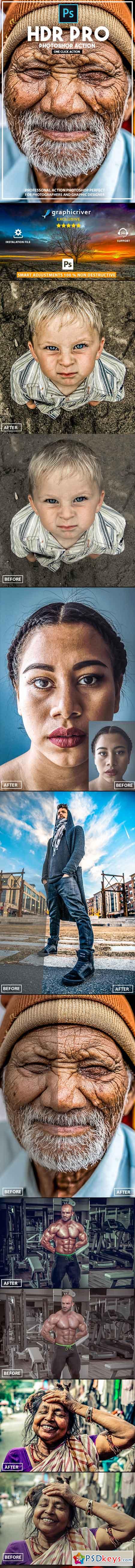 HDR PRO - Photoshop Action 22968156