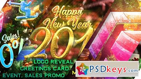 New Year Pack - Logo Reveal Sale and Event Promo 21121532 After Effects Template