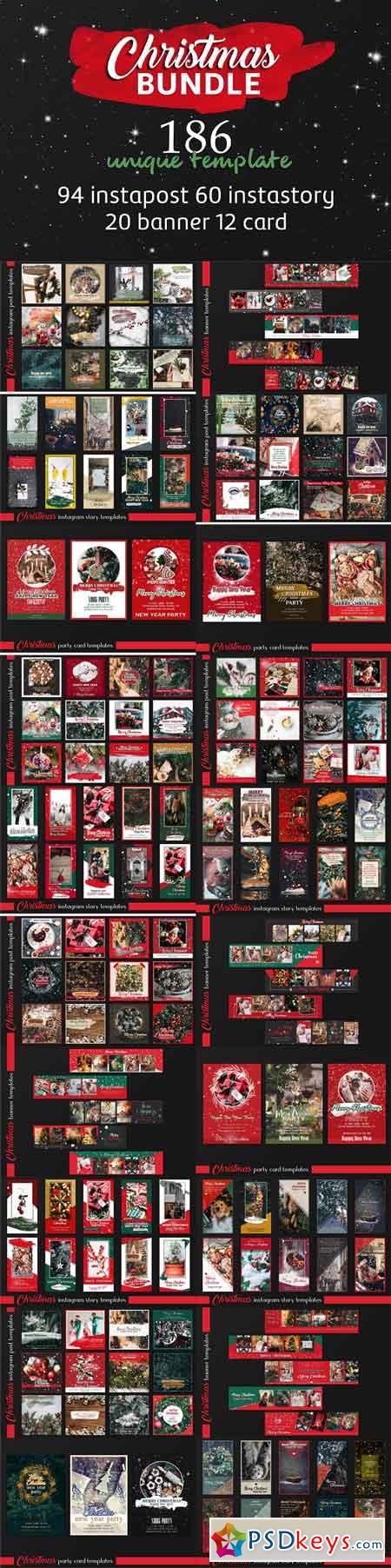 Christmas Instagram & Card Bundle 3213068