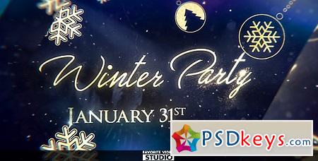 Winter After Party 19250485 After Effects Template