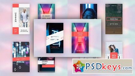 MotionArray - Instagram Stories Pack V.3 After Effects Templates 150361