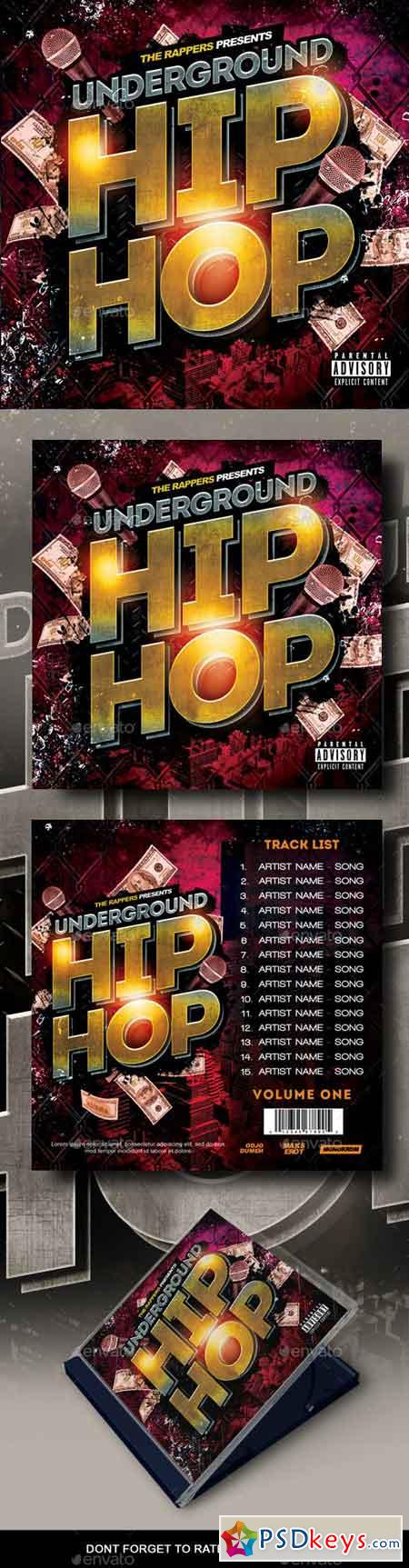 Hip Hop Mixtape Cover 22889524