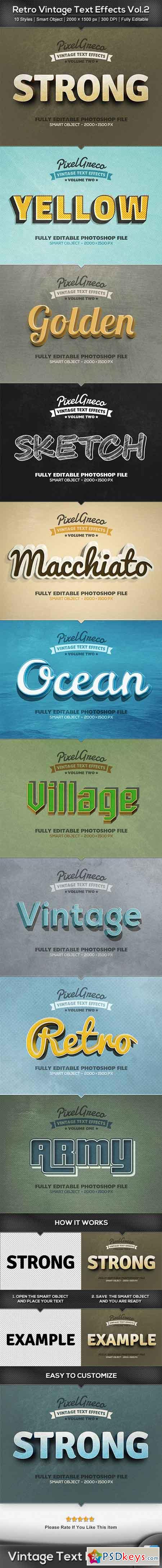 Retro Vintage Text Effects Vol2 22891278