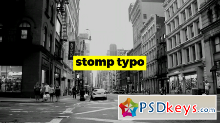 Videohive - Stomp Typo Opener 22732061 After Effects Templates