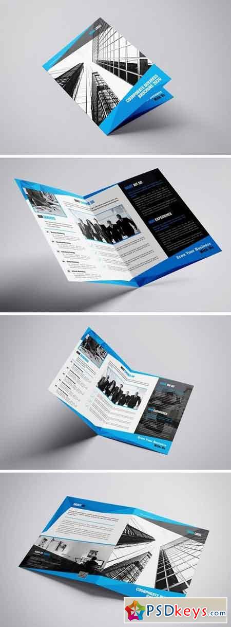 Byfold - A4 Company Bifold Brochure Template 3275795