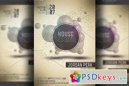 Minimal Party Flyer Template 2800815