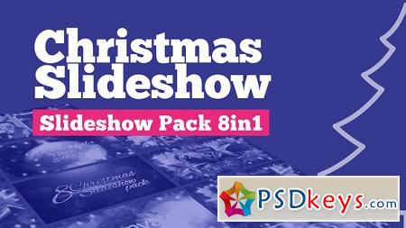 Christmas Slideshow Pack 8in1 22878599 After Effects Template