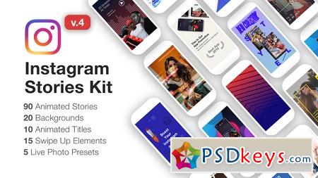 Instagram Stories Kit Instagram Story Pack V4 (Licence Included) 22195723