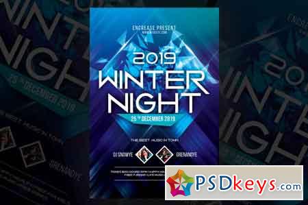 Winter Party Flyer 3516418